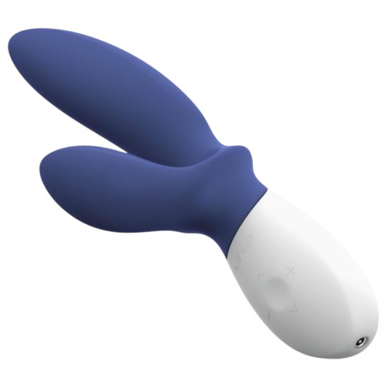 LELO Loki Wave 2 - vibrátor na prostatu - akumulátorový, vodotesný, modrý