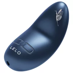   LELO - vibračný stimulátor klitorisu - nabíjací, vodotesný - modrá
