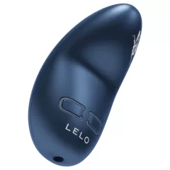  LELO - vibračný stimulátor klitorisu - nabíjací, vodotesný - modrá