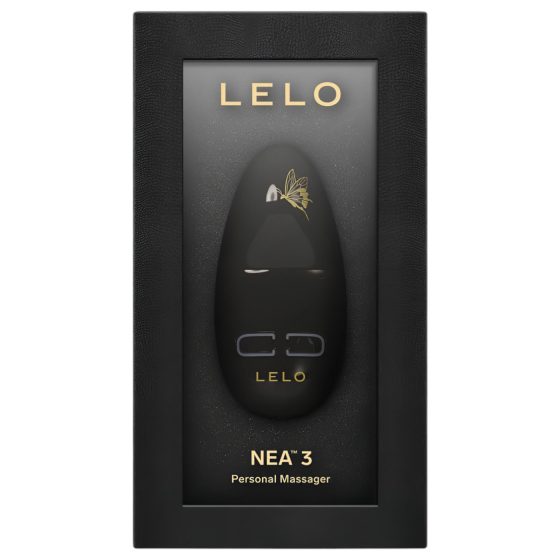 LELO Nea 3 - Nabíjateľný, vodotesný klitoriálny vibrátor (čierny)