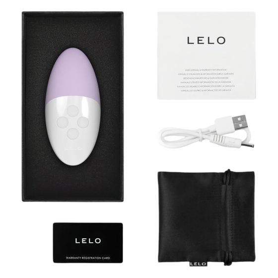 LELO Siri 3 - hlasom aktivovaný klitorisový vibrátor (fialový)