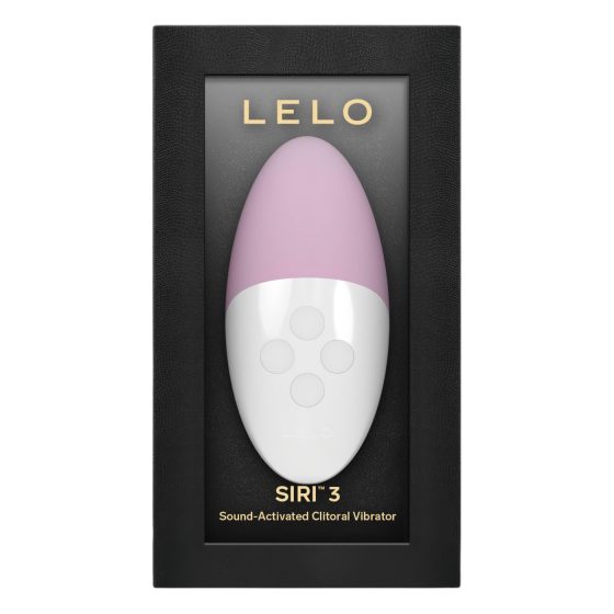 LELO Siri 3 - vibračný stimulátor klitorisu na hlasové ovládanie - ružový