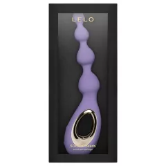   LELO Soraya Beads - análny vibrátor - nabíjateľný, vodotesný - fialový