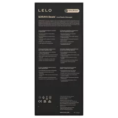   LELO Soraya Beads - análny vibrátor - nabíjateľný, vodotesný - fialový