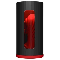  LELO F1s V3 - mužský masturbátor - interaktívny - červený