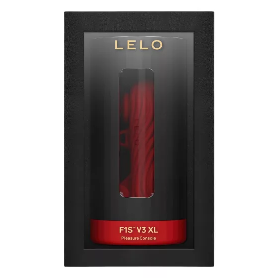 LELO F1s V3 XL - mužský masturbátor - interaktívny - červený