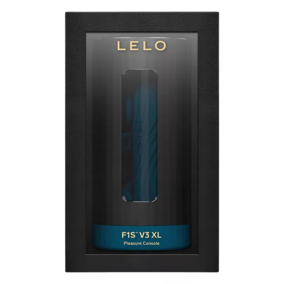 LELO F1s V3 XL - interaktívny masturbátor - čierna/modrá
