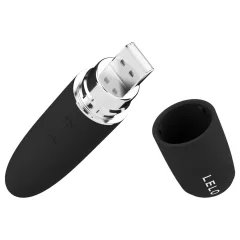 LELO Mia 3 - cestovný vibrátor v tvare rúžu - čierny