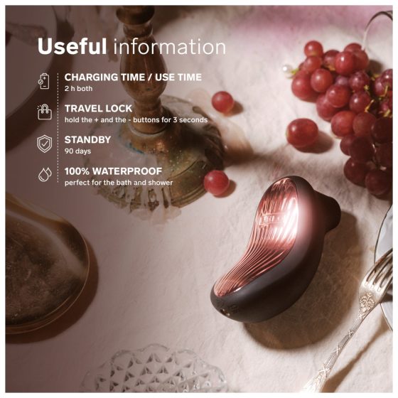 LELO Sona 3 Cruise - stimulátor klitorisu na vlny - čierny