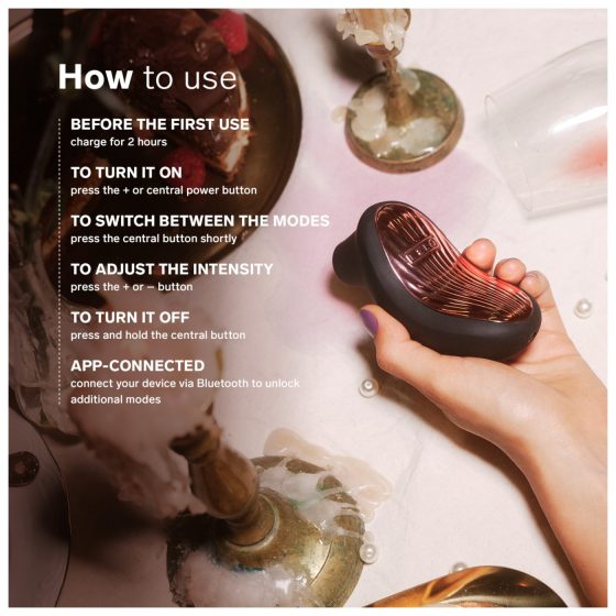 LELO Sona 3 Cruise - stimulátor klitorisu na vlny - čierny