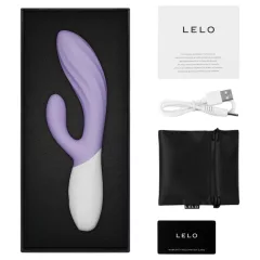   LELO INA Twist - vaginálny G-bod vibrátor s klitorálnym výstupkom (fialový)