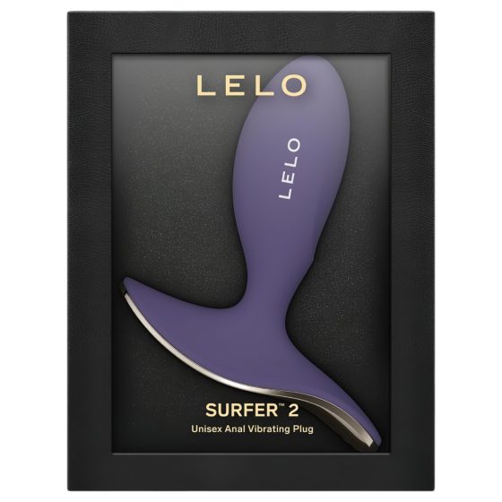 LELO Surfer - inteligentný vibračný análny kolík (fialový)