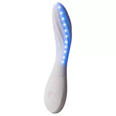   LELO Mona Spectra - inteligentný vibrátor na bod G s LED svetlom (biely)