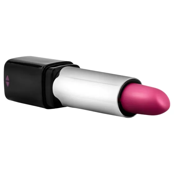 Blush Lipstick Rosé - rúž vibrátor (čierno-ružový)
