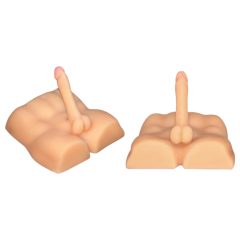 Blush X5 Rough Rider - mužský torzo (prírodný)