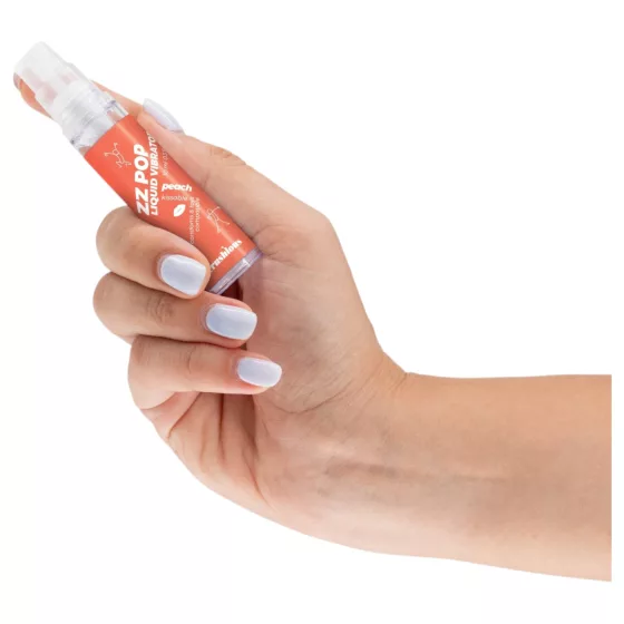 Crushious ZZ POP - jedlý tekutý vibrátor, broskyňa (10 ml)