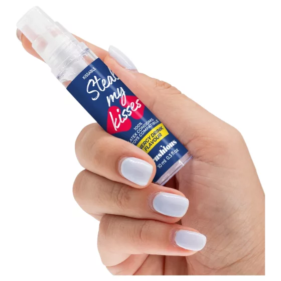 Crushious Steal My Kisses - aromatizovaný lubrikačný gél, energetický nápoj (10 ml)