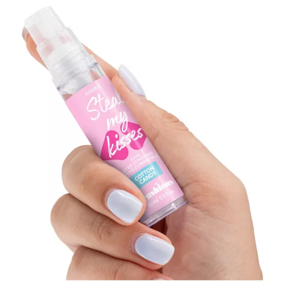 Crushious Steal My Kisses - lubrikant s príchuťou cukrovej vaty (10 ml)
