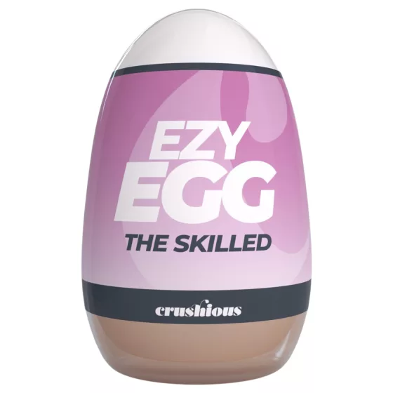 Crushious Ezy Egg The Skilled - masturbačné vajíčko (telovej farby)