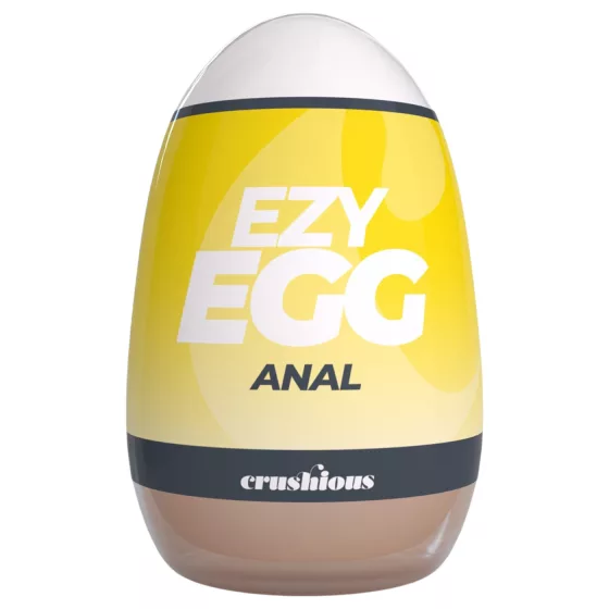 Crushious Ezy Egg Anal - masturbačné vajíčko (telovej farby)