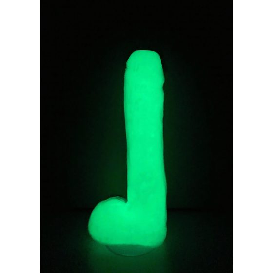 Dicky - svietiace mydlo v tvare penisu s semenníkmi (265g)