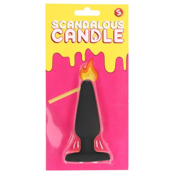 Scandalous - erotická sviečka - čierna - 50g