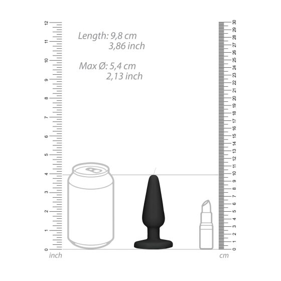 Scandalous - erotická sviečka - čierna - 50g