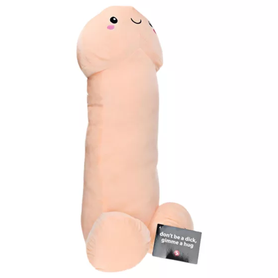 Plyšový penis - mäkká hračka - 30 cm - natural