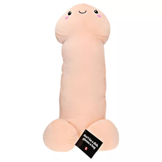 Plyšový penis - mäkká hračka - 30 cm - natural