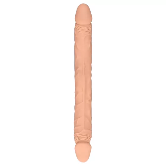 RealRock - dvojitý dildo - 36 cm - telová farba