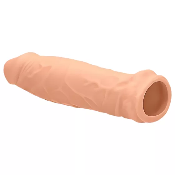 RealRock - návlek na penis - 17 cm - telová farba