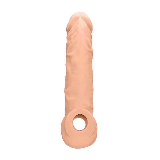 RealRock - návlek na penis - 21 cm - natur