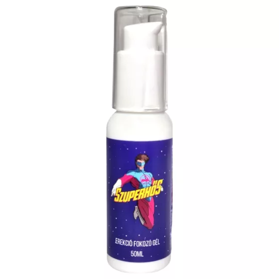Superhrdina - gél na erekciu - 50ml