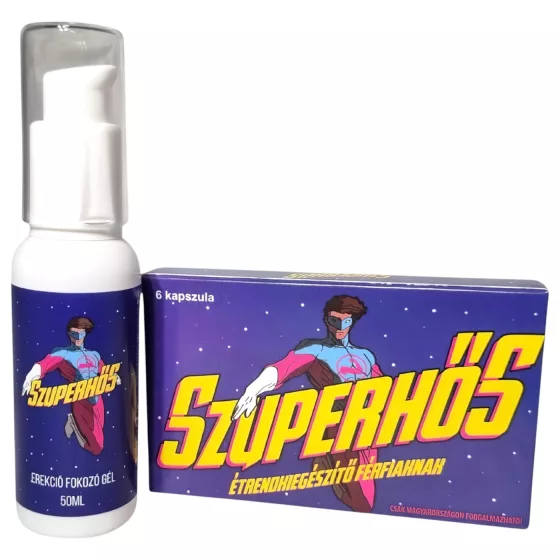 Superhrdina - gél na erekciu - 50ml