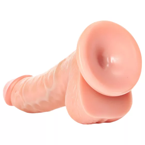 RealRock - realistický dildo s prísavkou - 15,5 cm - telová farba