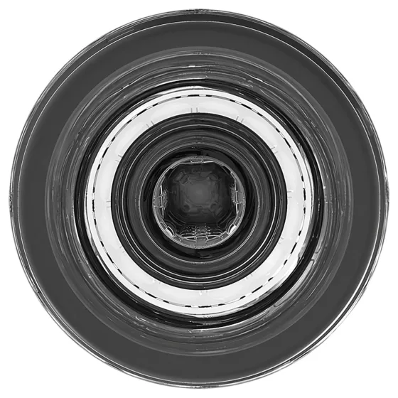 MX Spiral Portable Quin Cup - špirálový masturbátor so sacím účinkom (čierny)
