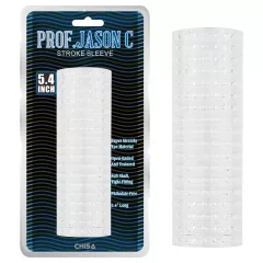   Prof. Jason C - masturbátor s hrboľatým vnútrom (priehľadný)