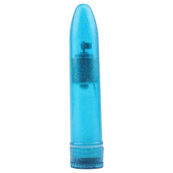 Hi-Basic Slim Mini Vibe - klasický mini tyčový vibrátor (modrý)