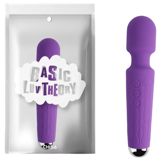 Hi-Basic Wacko Touch - akumulátorový mini masážny vibrátor (wand) (fialový)