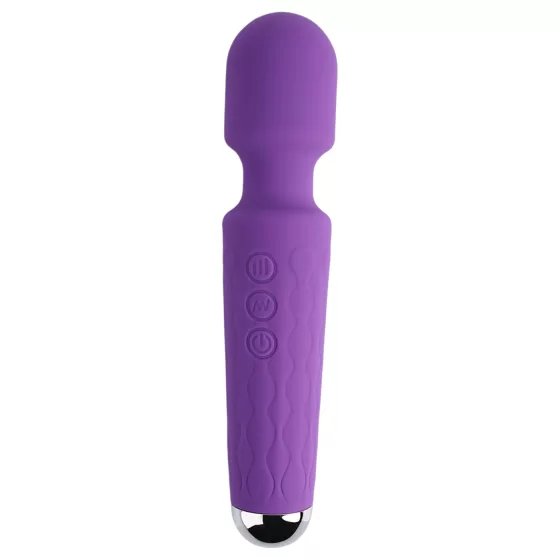 Hi-Basic Wacko Touch - akumulátorový mini masážny vibrátor (wand) (fialový)
