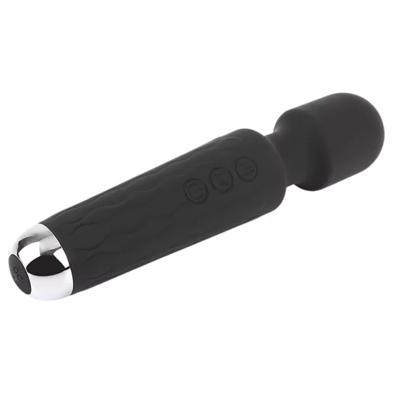 Hi-Basic Wacko Touch - akumulátorový mini masážny vibrátor (wand) (čierny)