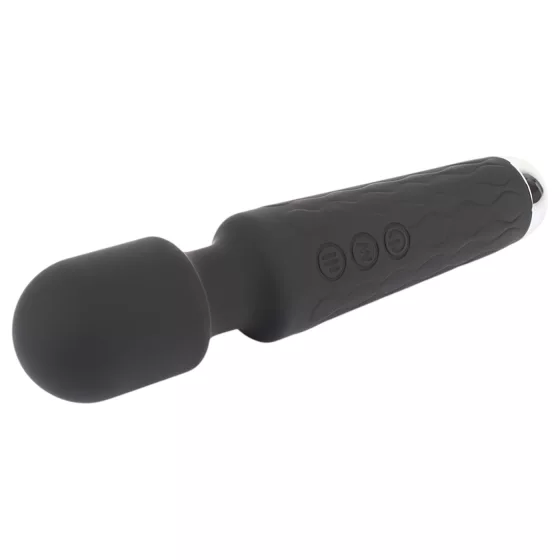 Hi-Basic Wacko Touch - akumulátorový mini masážny vibrátor (wand) (čierny)