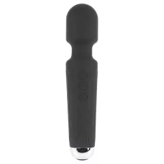   Hi-Basic Wacko Touch - akumulátorový mini masážny vibrátor (wand) (čierny)