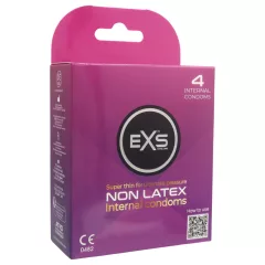 EXS Internal Condom - bezlatexový ženský kondóm (4 ks)
