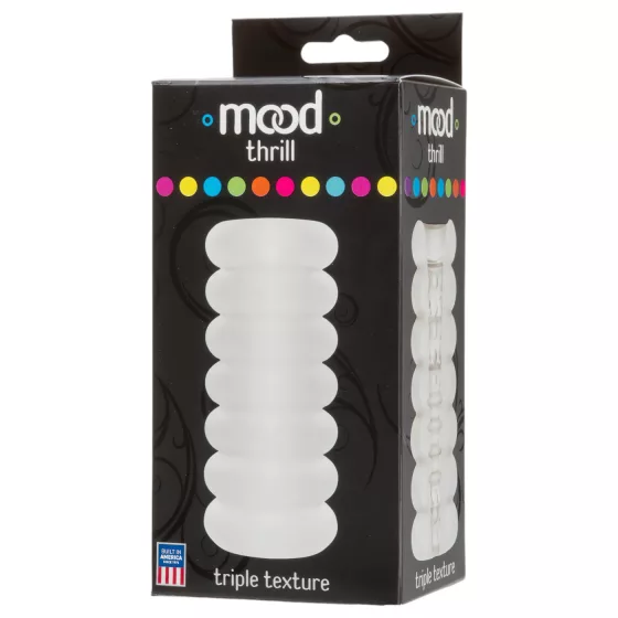 Doc Johnson Thrill - masturbátor pre mužov - biely