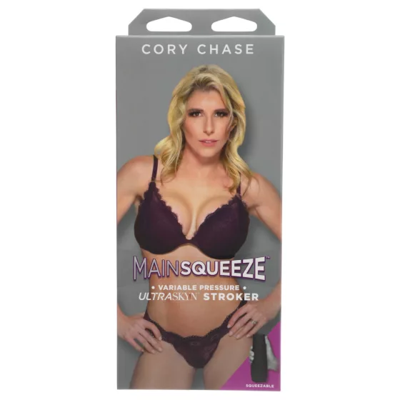 Doc Johnson Main Squeeze Cory Chase - realistická umelá vagína masturbátor (telovej farby)