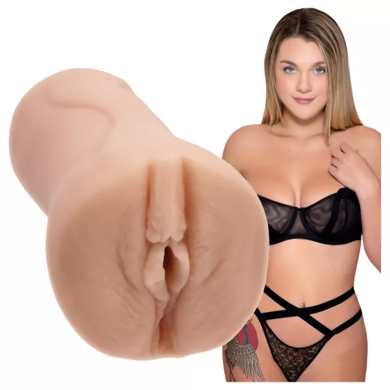 Doc Johnson Gabbie Carter - realistická vagína - Ultraskyn - prírodná farba