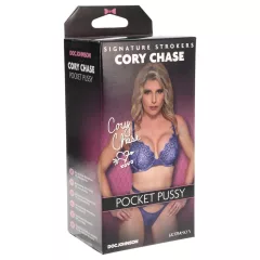   Doc Johnson Cory Chase - realistická umelá vagína - Ultraskyn - telová