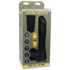   Doc Johnson - mini lökací vibrátor s rádiovým ovládaním - čierny