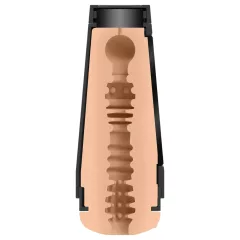   Doc Johnson Eva Elfie - realistická vagína Ultraskyn v puzdre - telová farba